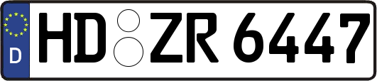 HD-ZR6447