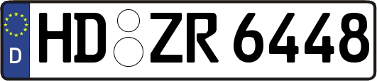 HD-ZR6448
