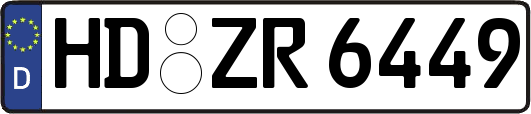 HD-ZR6449