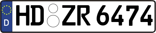 HD-ZR6474