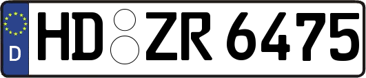 HD-ZR6475