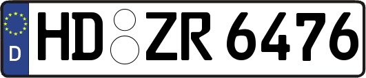 HD-ZR6476