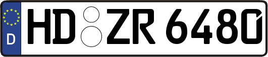 HD-ZR6480
