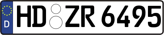 HD-ZR6495