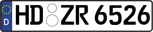 HD-ZR6526