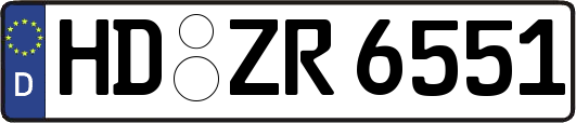 HD-ZR6551