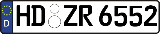 HD-ZR6552