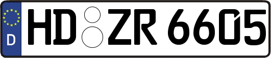 HD-ZR6605