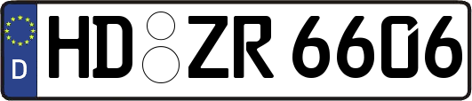 HD-ZR6606