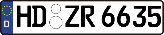 HD-ZR6635