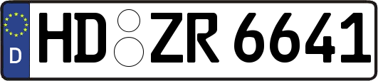 HD-ZR6641