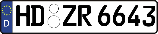HD-ZR6643
