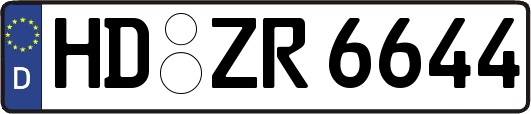 HD-ZR6644