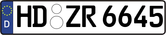 HD-ZR6645