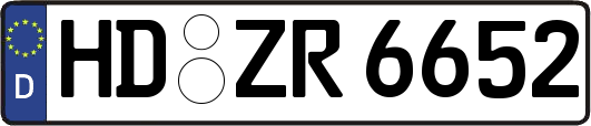 HD-ZR6652