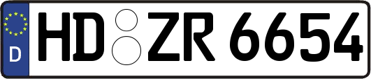 HD-ZR6654