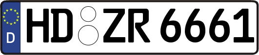 HD-ZR6661
