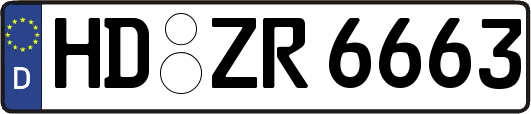 HD-ZR6663