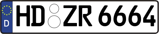 HD-ZR6664