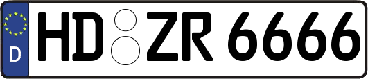 HD-ZR6666