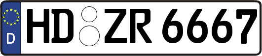 HD-ZR6667