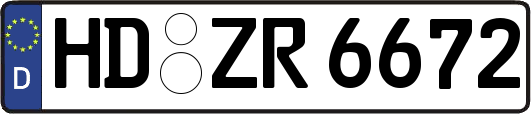HD-ZR6672