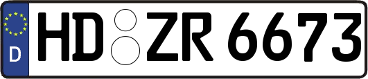 HD-ZR6673