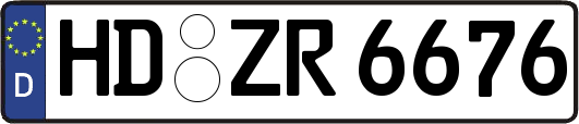 HD-ZR6676