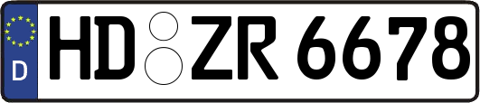 HD-ZR6678