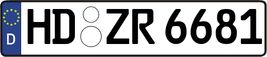 HD-ZR6681