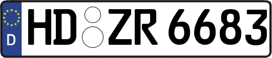 HD-ZR6683