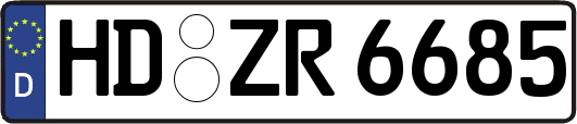 HD-ZR6685