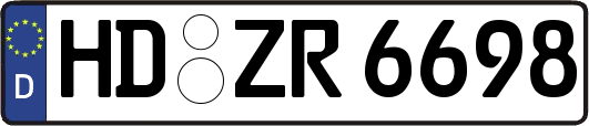 HD-ZR6698