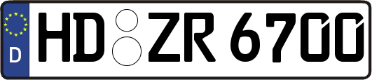 HD-ZR6700