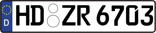 HD-ZR6703