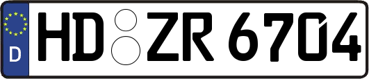 HD-ZR6704