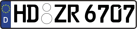 HD-ZR6707