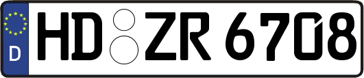 HD-ZR6708