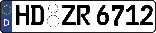 HD-ZR6712