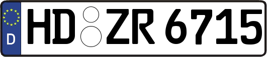 HD-ZR6715