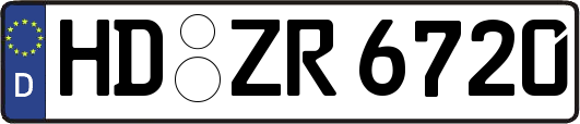 HD-ZR6720