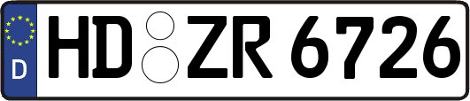 HD-ZR6726