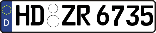 HD-ZR6735
