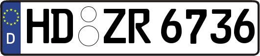 HD-ZR6736