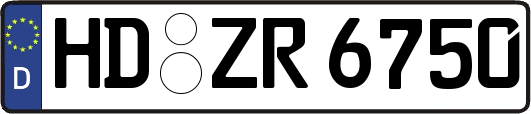 HD-ZR6750