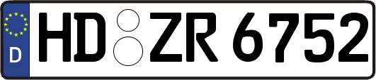 HD-ZR6752