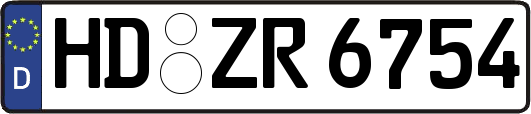 HD-ZR6754
