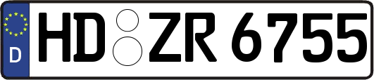 HD-ZR6755