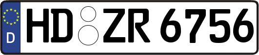 HD-ZR6756