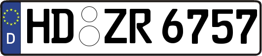 HD-ZR6757